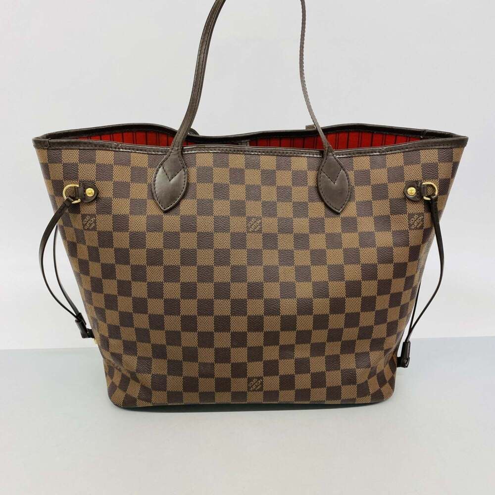 LOUIS VUITTON Brown Damier Neverfull MM Tote Bag - Picture 10 of 10